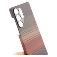 Etui do Samsung Galaxy S24 Ultra – magnetyczne Aramid Fiber, pomarańczowe