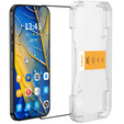 ENKAY Szkło Hartowane do Samsung Galaxy S22 / S23, czarne