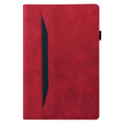 Etui do Xiaomi Redmi Pad SE 8.7", Classic, z miejscem na rysik, czerwone