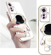 Etui do Oppo Reno 11F 5G, Astronaut, białe