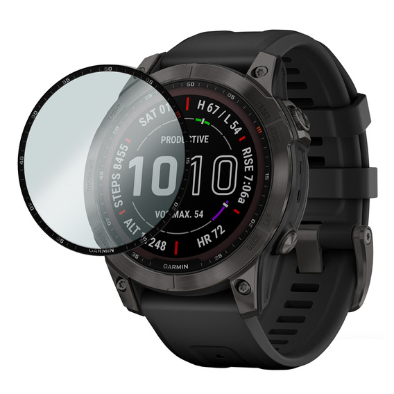 2x Szkło Hybrydowe ERBORD do Garmin Fenix 7
