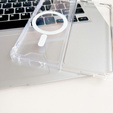 Etui do Samsung Galaxy Z Fold5 5G do MagSafe, Dropproof magnetyczne przezroczyste