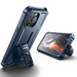 Etui pancerne do iPhone 14 Pro Max, Dexnor Full Body, granatowe