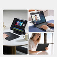 Etui z klawiaturą do iPad Pro 13" 2024 (7 gen.), Dux Ducis DK Series, czarne