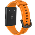 Pasek Silikonowy do Huawei Band 6 / Honor Band 6, Orange