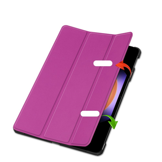 Etui do Xiaomi Pad 6S Pro 12.4, Smartcase, fioletowe