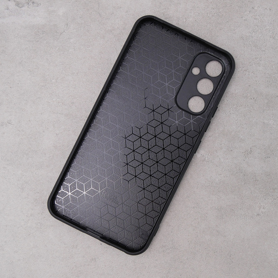 Etui do Samsung Galaxy A34 5G, ERBORD Business, z blaszką do uchwytów samochodowych, szare
