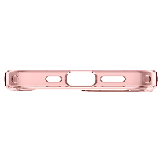 Etui Spigen do iPhone 13, Ultra Hybrid, różowe + szkło