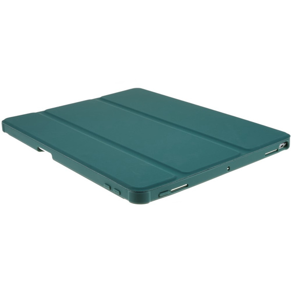 Etui do iPad 10.2" 2021/2020/2019 (9/8/7 gen.), Smartcase Hybrid, z miejscem na rysik, ciemnozielone