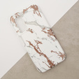 Etui do Samsung Galaxy A14 4G/5G, Suritch Full Body Marble, białe