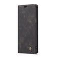 Etui CASEME do Samsung Galaxy S9, Leather Wallet Case, czarne