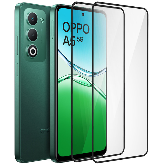 2x Szkło Hartowane ERBORD 3D do Oppo A5 5G / A5m – ochrona całego ekranu