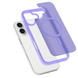 Etui Matt Case do iPhone 17, do MagSafe, półprzezroczyste fioletowe