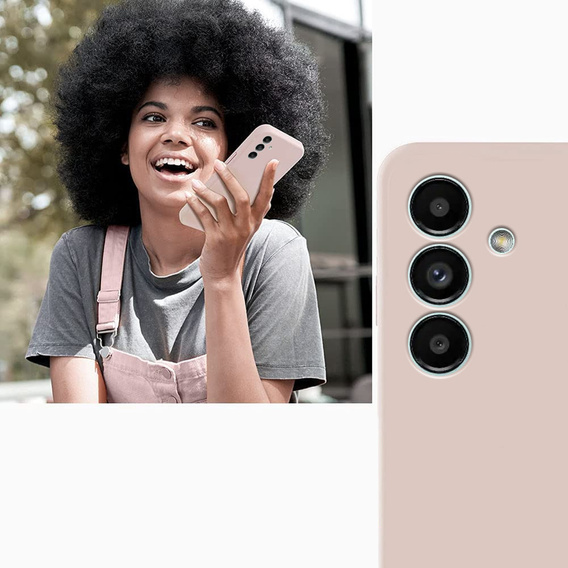 Etui do Samsung Galaxy A04S / A13 5G, Silicone Lite, różowe