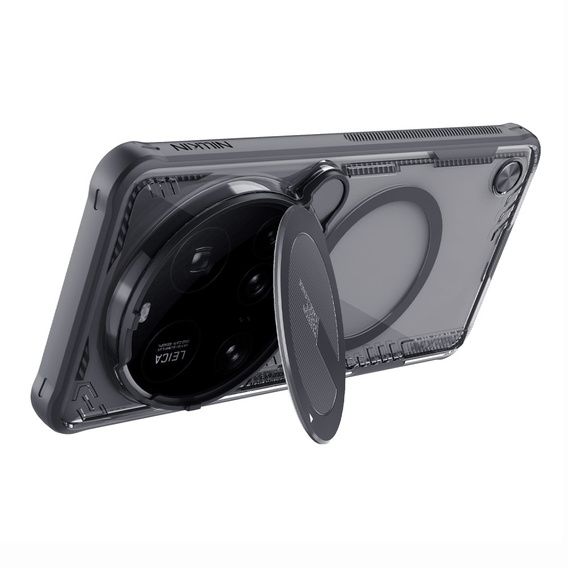Etui do Xiaomi 15 Ultra, pancerne Nillkin, Icelade Prop, do Magsafe, czarne