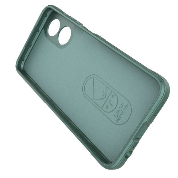 Etui do Oppo A17, Gaming Shockproof, zielone