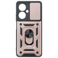 Etui pancerne do Oppo A79 5G, CamShield Slide, różowe rose gold