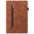 Etui do Xiaomi Pad 7 / 7 Pro, Classic, z miejscem na rysik, brązowe
