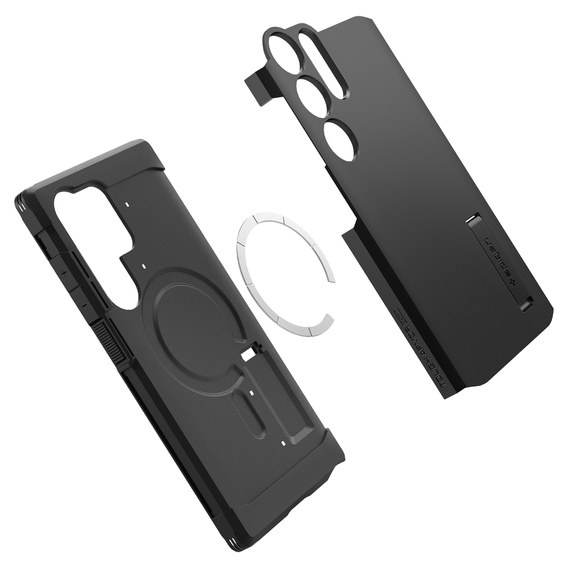 OUTLET Etui Spigen do Samsung Galaxy S24 Ultra, Tough Armor MagSafe, Czarne