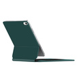 Etui z klawiaturą do iPad 11" 2025 A16 (11 gen.) / iPad 10.9" 2022 (10 gen.), Magnetic Keyboard Touchpad, zielone