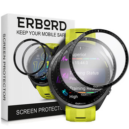2x Szkło Hybrydowe ERBORD do Garmin Forerunner 965