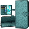 Etui Wallet Rhombus z klapką do Realme C71 – eleganckie i praktyczne, zielone