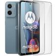 2x Szkło Hartowane ERBORD 9H Hard Glass do Motorola Moto E15 / G05 / G15 / G15 Power – codzienna ochrona w eleganckim wydaniu