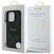 Etui Guess 4G Circle with Classic Logo, do MagSafe do iPhone 16 Pro