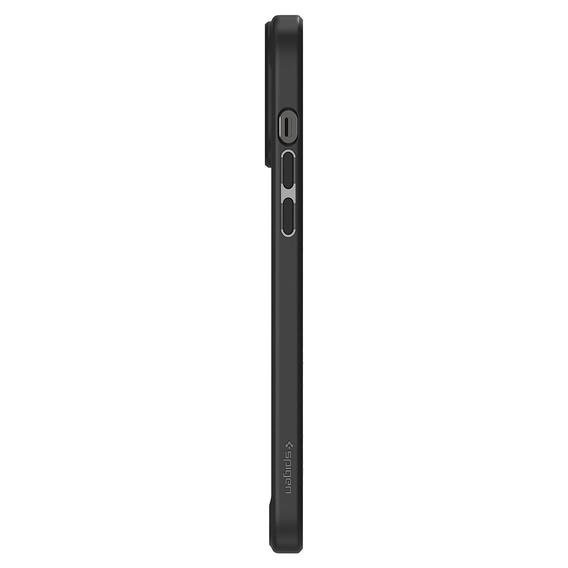 Etui Spigen do iPhone 13 Pro, Ultra Hybrid, matowe czarne + szkło