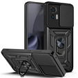 Etui pancerne do Motorola Edge 30 Neo 5G, CamShield Slide, czarne