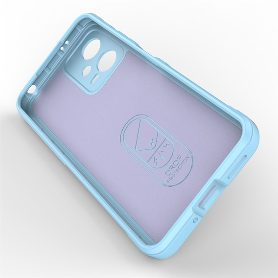 Etui do Xiaomi Redmi Note 12 5G / POCO X5 5G, Gaming Shockproof, niebieskie