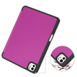 Etui do iPad Pro 11" 2024 (5 gen.), Smartcase z miejscem na rysik, fioletowe