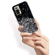 Etui do Xiaomi Redmi Note 10 Pro, Glittery, czarne