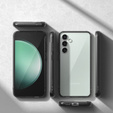 Etui Ringke do Samsung Galaxy S23 FE, Fusion, Przezroczyste / Czarne
