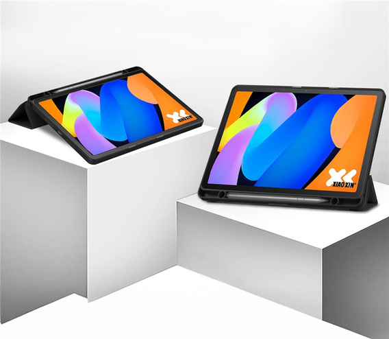 Etui do Lenovo Idea Tab 11" 2025 TB336FU TB336ZU, podstawka, Smartcase z miejscem na rysik, czarne