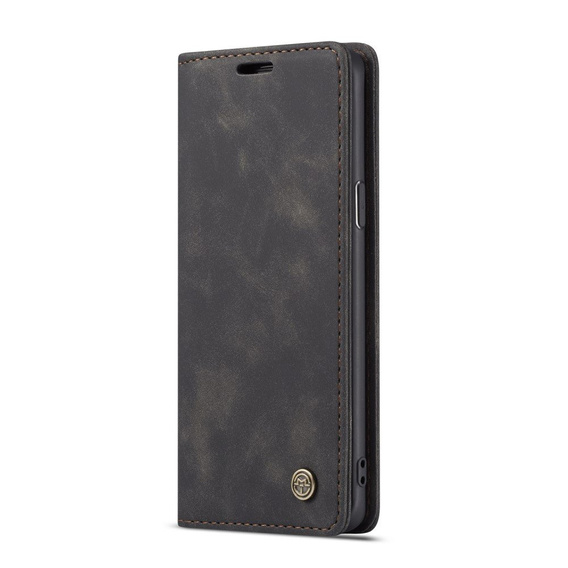 Etui CASEME do Samsung Galaxy S9, Leather Wallet Case, czarne
