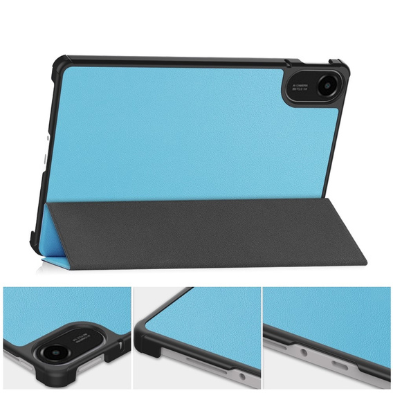Etui z klapką i podstawką do Xiaomi Redmi Pad 2 – niebieskie