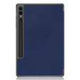 Etui do Samsung Galaxy Tab S9 FE+ Plus, Smartcase z miejscem na rysik, granatowe