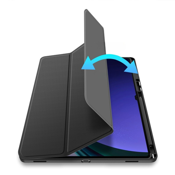 Etui do Samsung Galaxy Tab S10 Ultra, Dux Ducis TOBY, czarne