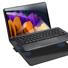 Etui z klawiaturą do Samsung Galaxy Tab S7 / S8, Dux Ducis Magnetic Keyboard, czarne