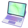 Etui z podświetlaną klawiaturą Bluetooth i touchpadem do Samsung Galaxy Tab A11+