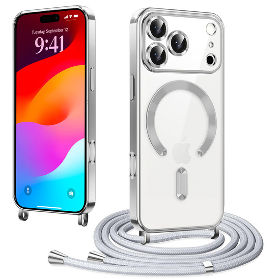 Etui Electro MagSafe ze smyczą do iPhone 17 Pro Max
