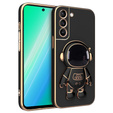 Etui do Samsung Galaxy S21, Astronaut, czarne