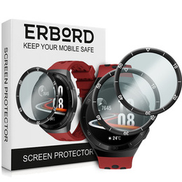 2x Szkło Hybrydowe ERBORD do Huawei Watch GT 2e