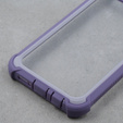 Etui do Samsung Galaxy S10 Plus, Dexnor Full Body Rugged, przezroczyste / fioletowe