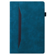 Etui do Samsung Galaxy Tab A9+, Classic, z miejscem na rysik, niebieskie