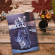 Etui do Samsung Galaxy Tab A9+ X210 / X215 / X216B, cat and tiger