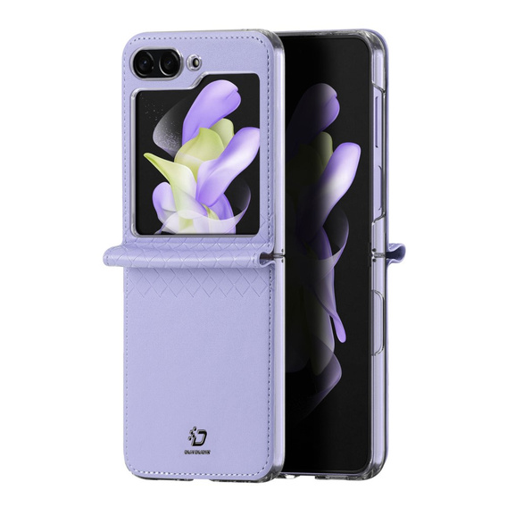 Etui Dux Ducis do Samsung Galaxy Z Flip5 5G, Bril, fioletowe