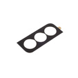 Metalowa Osłona na Aparat do Samsung Galaxy S21+ Plus, Black