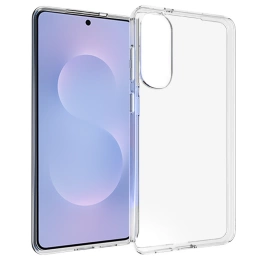 Osłona ochronna Slim 1 mm do Samsung Galaxy S25 Edge - przezroczysta